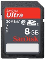 ����� ������ SANDISK ULTRA 8GB SDHC10