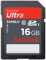 ����� ������ SANDISK 16GB ULTRA SDHC10