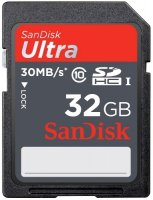 ����� ������ SANDISK 32GB ULTRA SDHC10