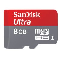 ����� ������ SANDISK ULTRA MicroSDHC BI-COLORED 10 Class 8GB