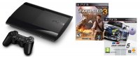 ������� ��������� SONY PlayStation 3 Super Slim  500Gb+Gran Turismo 5+Uncharted 3