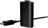 Зарядное устройство для геймпада Xbox One Microsoft Play & Charge Kit (S3V-00014)