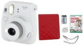 Фотоаппарат моментальной печати Fujifilm Instax Mini 9 White (Smokey White Set)