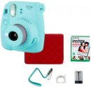 Фотоаппарат моментальной печати Fujifilm instax Mini 9 Blue (Ice Blue Set Fest)