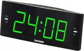 Часы с радио Telefunken TF-1587 Black/Green