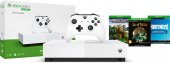 Игровая приставка Microsoft Xbox One S 1TB All Digital + Sea Of Thieves + Minecraft + Fortnite (NJP-00060)