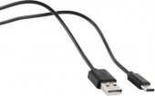 Кабель RED-LINE USB/Type-C, 1 м Black (УТ000010553)