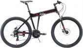 Горный велосипед Stark Cobra 26.2 HD 20"/2020, черный/красный (H000016463)