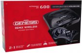 Игровая приставка Retro Genesis Remix Wireless 8+16Bit (600 игр, беспроводные геймпады, RCA) (ZD-05A)