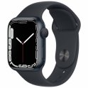 Смарт-часы Apple Watch Series 7 GPS 41mm Midnight Aluminium Case with Sport Band (MKMX3RU/A)