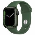 Смарт-часы Apple Watch Series 7 GPS 41mm Green Aluminium Case with Clover Sport Band (MKN03RU/A)
