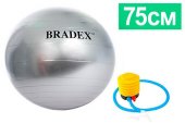 Мяч для фитнеса Bradex SF 0187 "Фитбол-75", с насосом