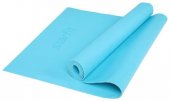 Коврик для йоги STARFIT FM-103, PVC HD, 173х61х0,4 см, голубой (УТ-00016638)