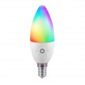 Умная лампа Яндекс с Алисой, цоколь Е14, цветная (YNDX-00017)