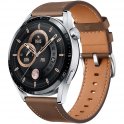 Смарт-часы HUAWEI Watch GT 3 Stainless Steel/Brown Leather (JPT-B29)