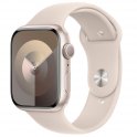 Смарт-часы Apple Watch Series 9 GPS 41mm Starlight Aluminium Case with Starlight Sport Band M/L