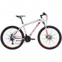 Велосипед DEWOLF Ridly 20, 16", неоновый красный/белый/черный (DWF2226040016)