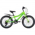 Велосипед DEWOLF Ridly JR 20, неоновый лайм/светло-голубой/черный (DWF2120011000)