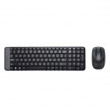 Комплект клавиатура + мышь Logitech Wireless Combo MK220