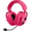 Игровые наушники Logitech Pro X 2 Lightspeed Pink (981-001275)