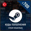 Игровая валюта Steam Wallet Пополнение Steam 700 TL, Турция (PC)