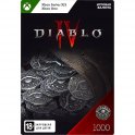 Игровая валюта Blizzard Diablo IV: 1000 Platinum TR (Xbox)