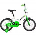 Велосипед детский Novatrack Strike 16", белый/зелёный (163Strike.WTG20)