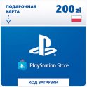 Подарочная карта Sony Playstation Store 200 zl