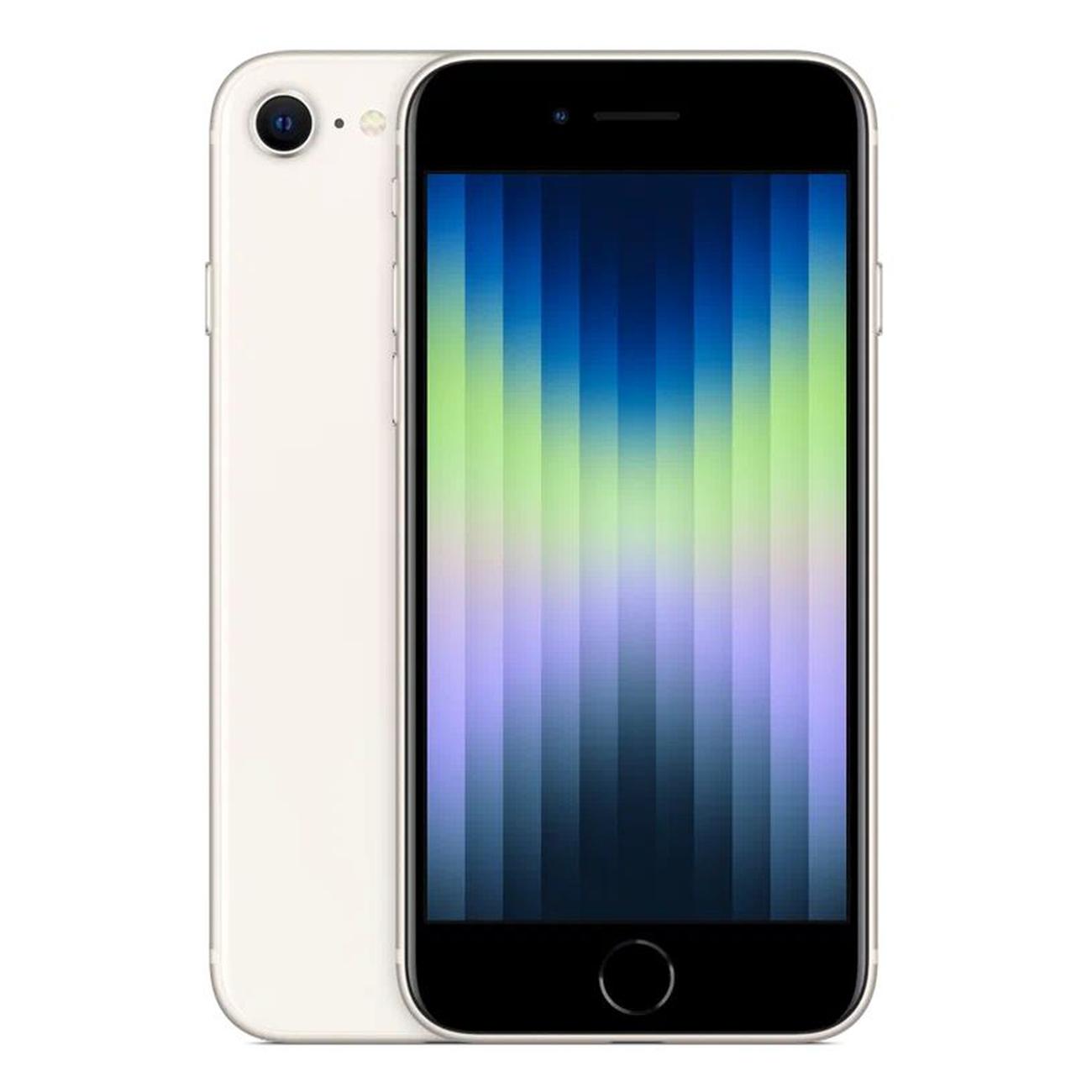 Смартфон Apple iPhone SE 2022 128GB Starlight (A2595) - купить смартфон Эпл  iPhone SE 2022 128GB Starlight (A2595), цены в интернет-магазине Эльдорадо  в Москве, доставка по РФ
