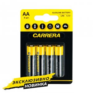Купить батарейку Carrera №204, LR6 (AA), 4 шт по выгодной цене в интернет-магазине ЭЛЬДОРАДО с доставкой в Москве и регионах России