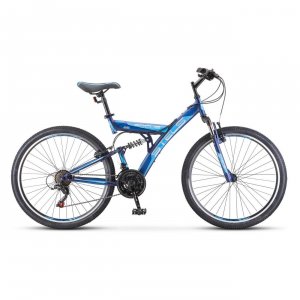 ВелосипедStelsFocus26"V18spV030,темно-синий/синий(LU086305)