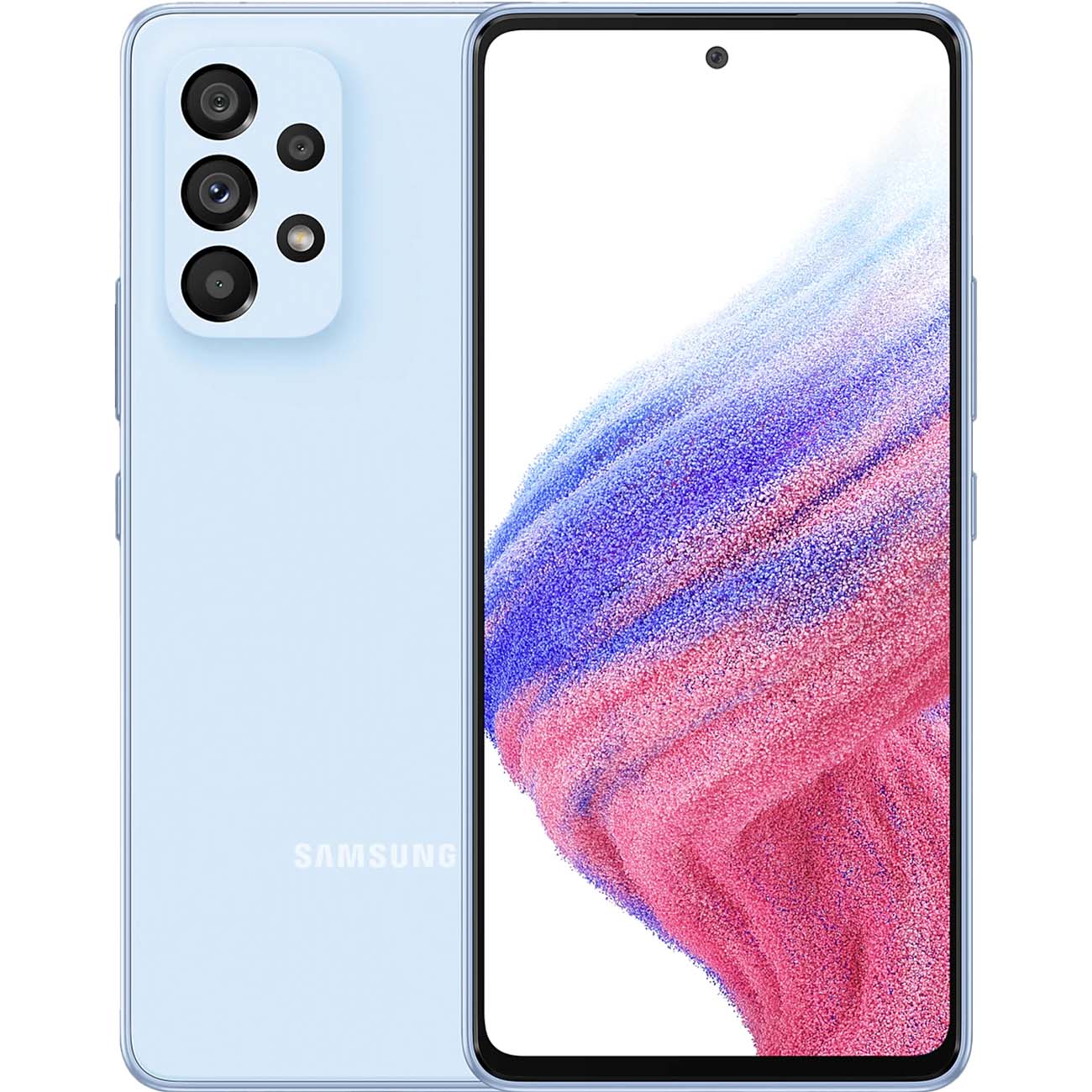 Смартфон Samsung Galaxy A53 5G 128GB Blue (SM-A536E) - купить смартфон  Самсунг Galaxy A53 5G 128GB Blue (SM-A536E), цены в интернет-магазине  Эльдорадо в Москве, доставка по РФ