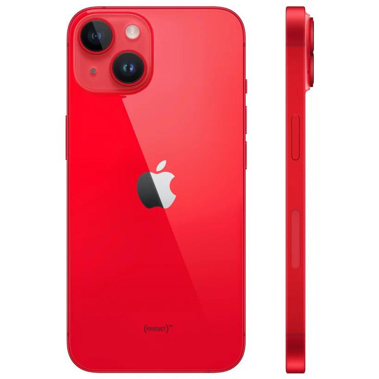 Смартфон Apple iPhone 14 Dual Sim 128GB Red - купить смартфон Эпл iPhone 14  Dual Sim 128GB Red, цены в интернет-магазине Эльдорадо в Москве, доставка  по РФ