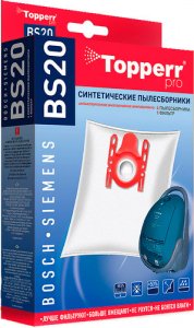 Пылесборник Topperr BS20 - купить пылесборник для пылесосов Topperr BS20 по выгодной цене в интернет-магазине ЭЛЬДОРАДО