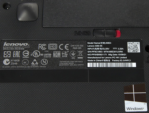 Купить Ноутбук Lenovo G50-45 Uma (80e3013cua)