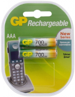 фото Аккумуляторы аaа (hr03) 700 мач, 2 шт (70proaaahc-cr2) gp