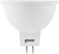 фото Светодиодная лампа led mr16 gu5.3 7w 2700k (101505107) gauss