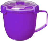 фото Кружка суповая to-go soup mug, 900 мл violet (21141) sistema
