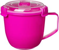 фото Кружка суповая to-go soup mug, 900 мл pink (21141) sistema