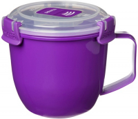 фото Кружка суповая to-go soup mug, 565 мл violet (21142) sistema