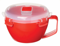 фото Кружка для лапши microwave noodle bowl, 940 мл red (1109) sistema