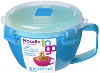 фото Кружка для лапши to-go noodle bowl, 940 мл blue (21109) sistema