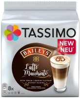 фото Кофе в капсулах baileys latte macchiato tassimo