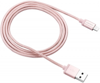 фото Кабель lightning-usb 2.0 mfi 1 м, pink (cns-mfic3rg) canyon