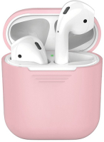 фото Чехол для apple airpods pink (47006) deppa