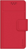 фото Чехол wallet, универсальный, 4.3"-5.5" red (140005) anycase