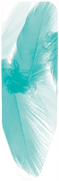 фото Чехол для гладильной доски perfectfit "перья", 124x38 см (318122) brabantia