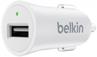 фото Автомобильное зарядное устройство mixit metallic car charger 1xusb 2,4а white (f8m730btwht) belkin