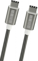 фото Кабель typec-typec usb2.0, 1 м space gray (is-dc-2typcunsg-000b210) interstep