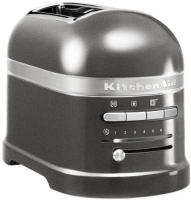 фото Тостер artisan 5kmt2204ems, серебряный медальон kitchenaid